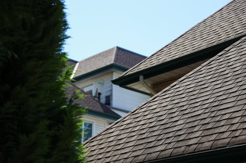 Modern flat roofing installation on house extension
